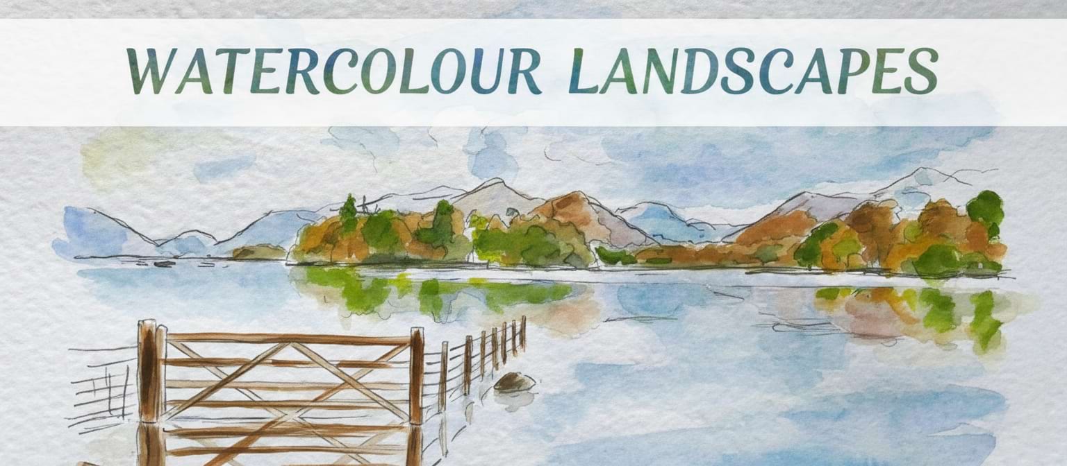 jblakelyArt — Original Urban Sketching Watercolour Art